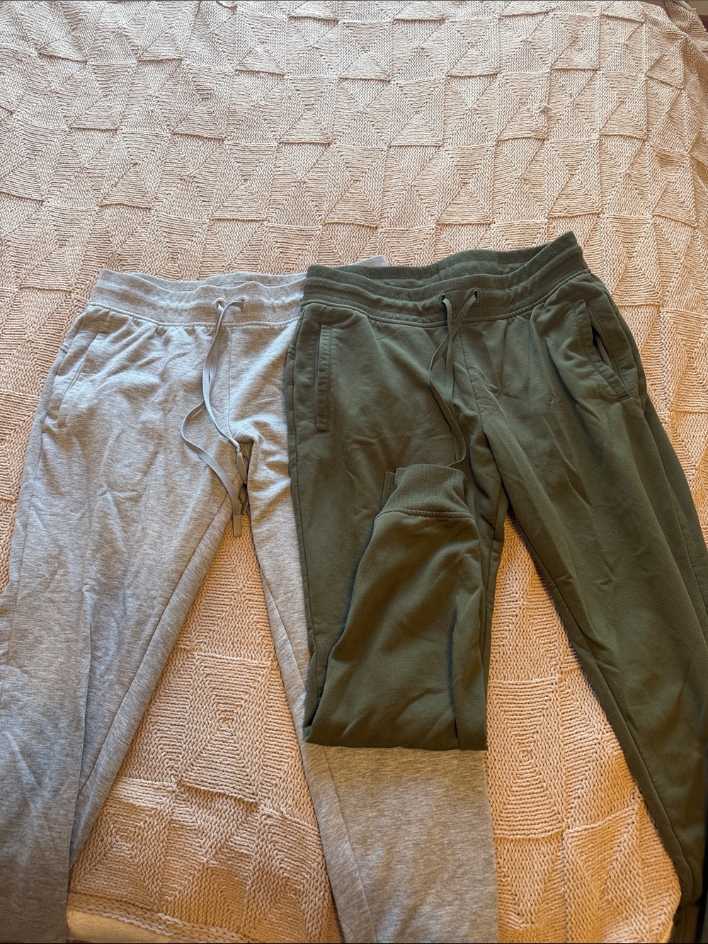 Athletic Works Kids Sweatpants Joggers - Gray & Olive